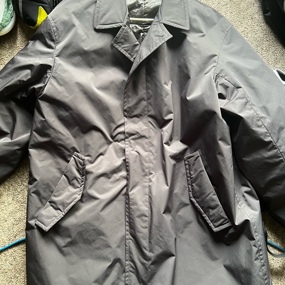 MEN +J PADDED OVERSIZED SINGLE-BREASTED COAT - Picture 7 of 10